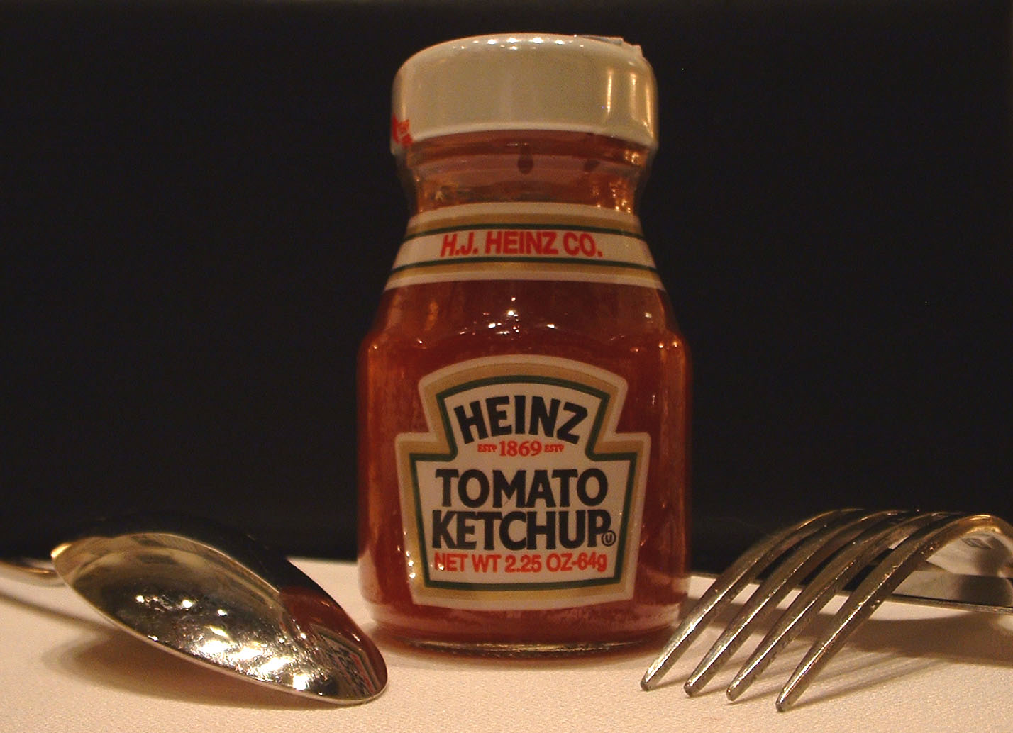 Mini Ketchup Bottle